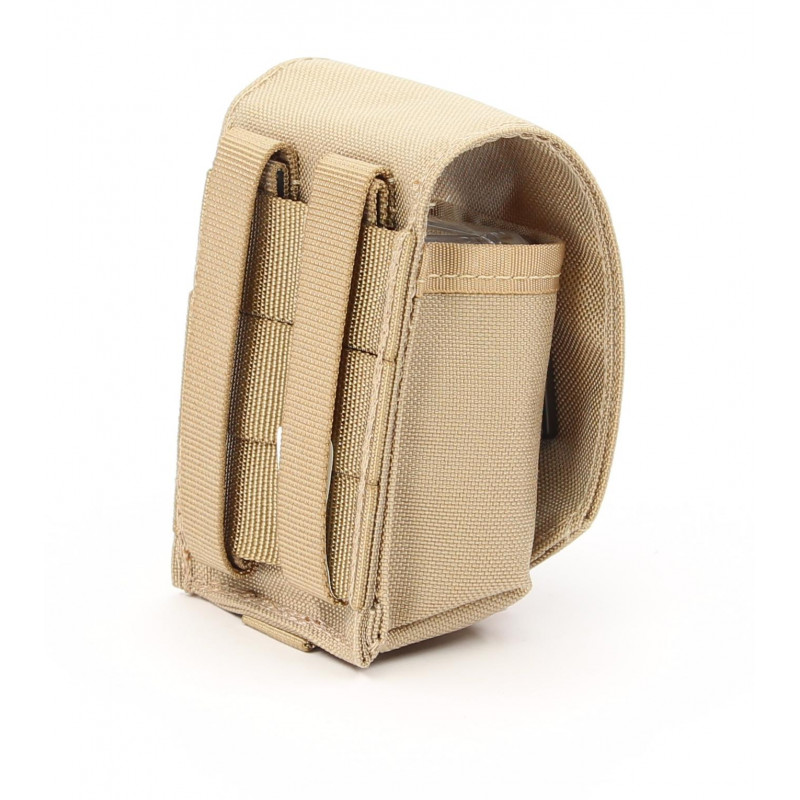 Zentauron Borsa per bombe a mano con fibbia Colore beige (0313)