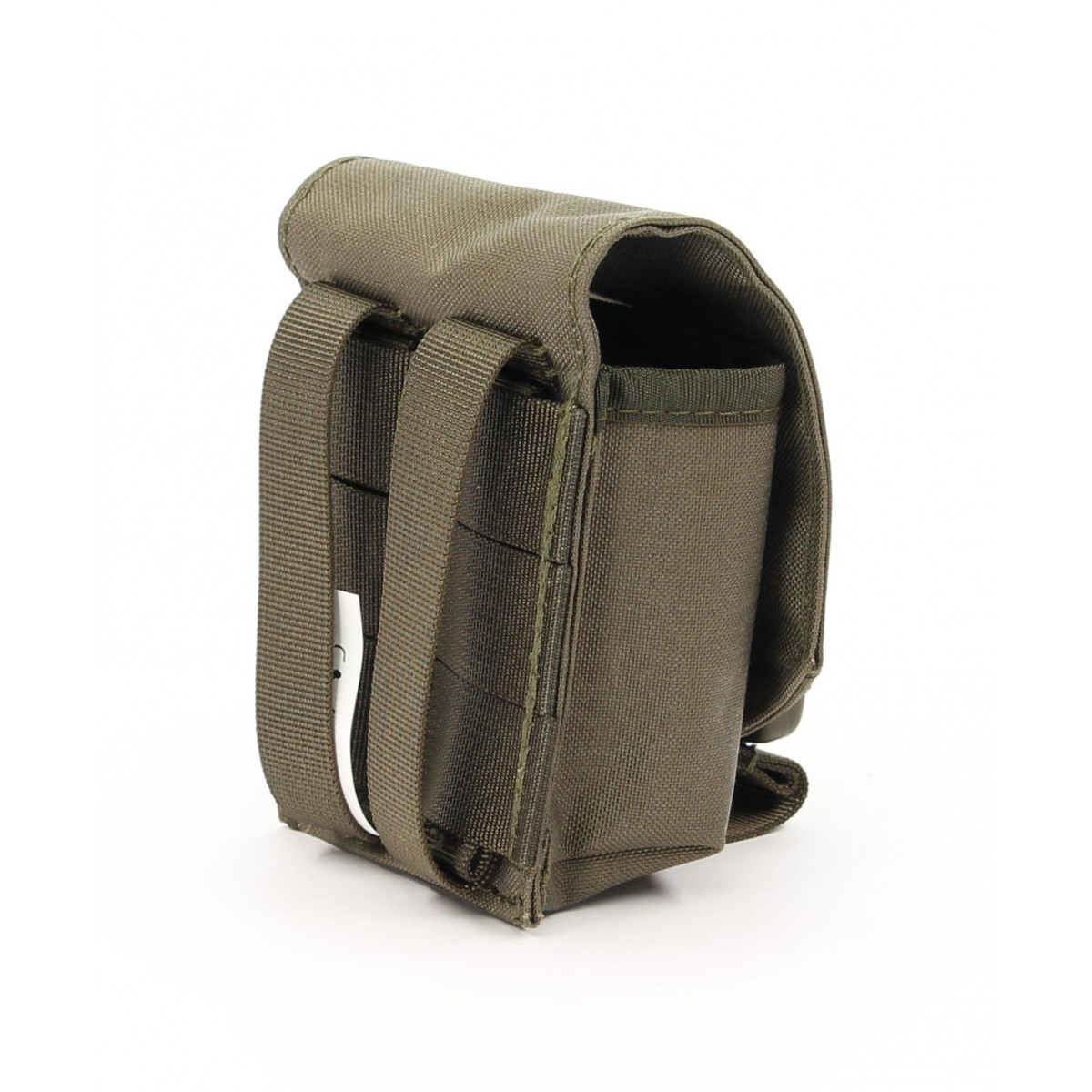 Zentauron hand grenade pouch Molle bag with buckle color stone gray olive (0315)