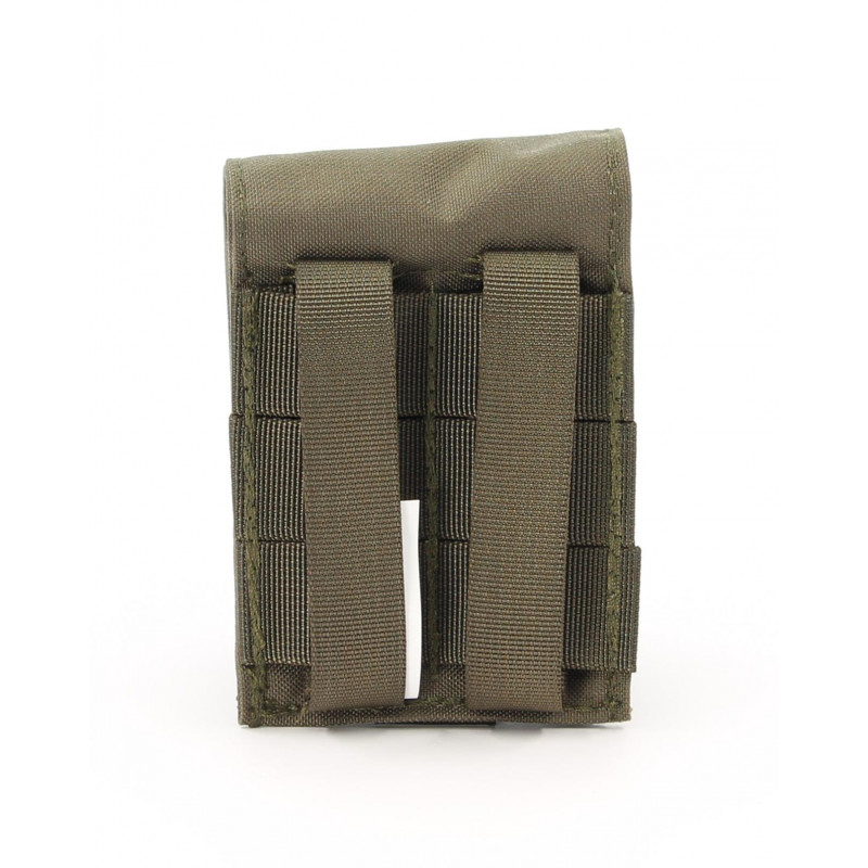 Zentauron hand grenade pouch Molle bag with buckle color stone gray olive (0315)