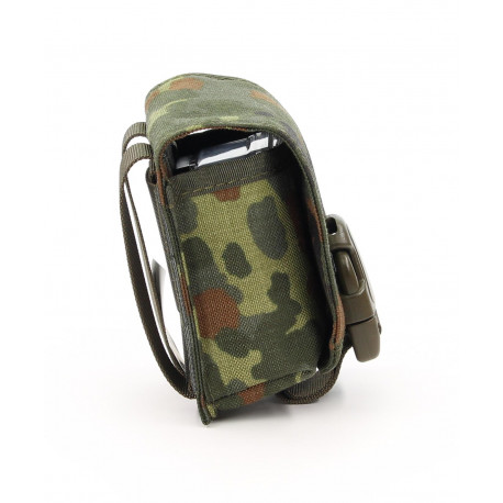 Zentauron Borsa per bombe a mano con fibbia Colore Flecktarn Germania (0316)