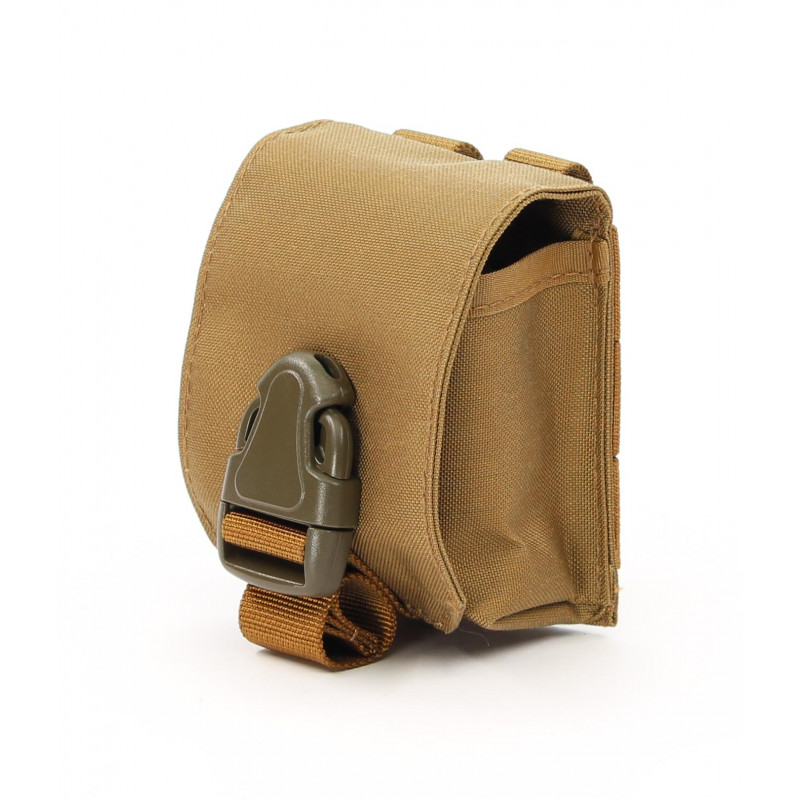 Zentauron hand grenade pouch Molle pouch with buckle color Coyote brown (1674)