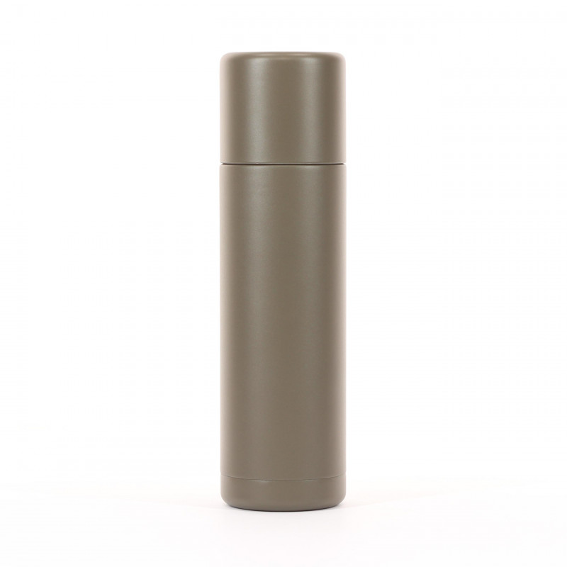 German Armed Forces vacuum flask 1L in stone gray-olive