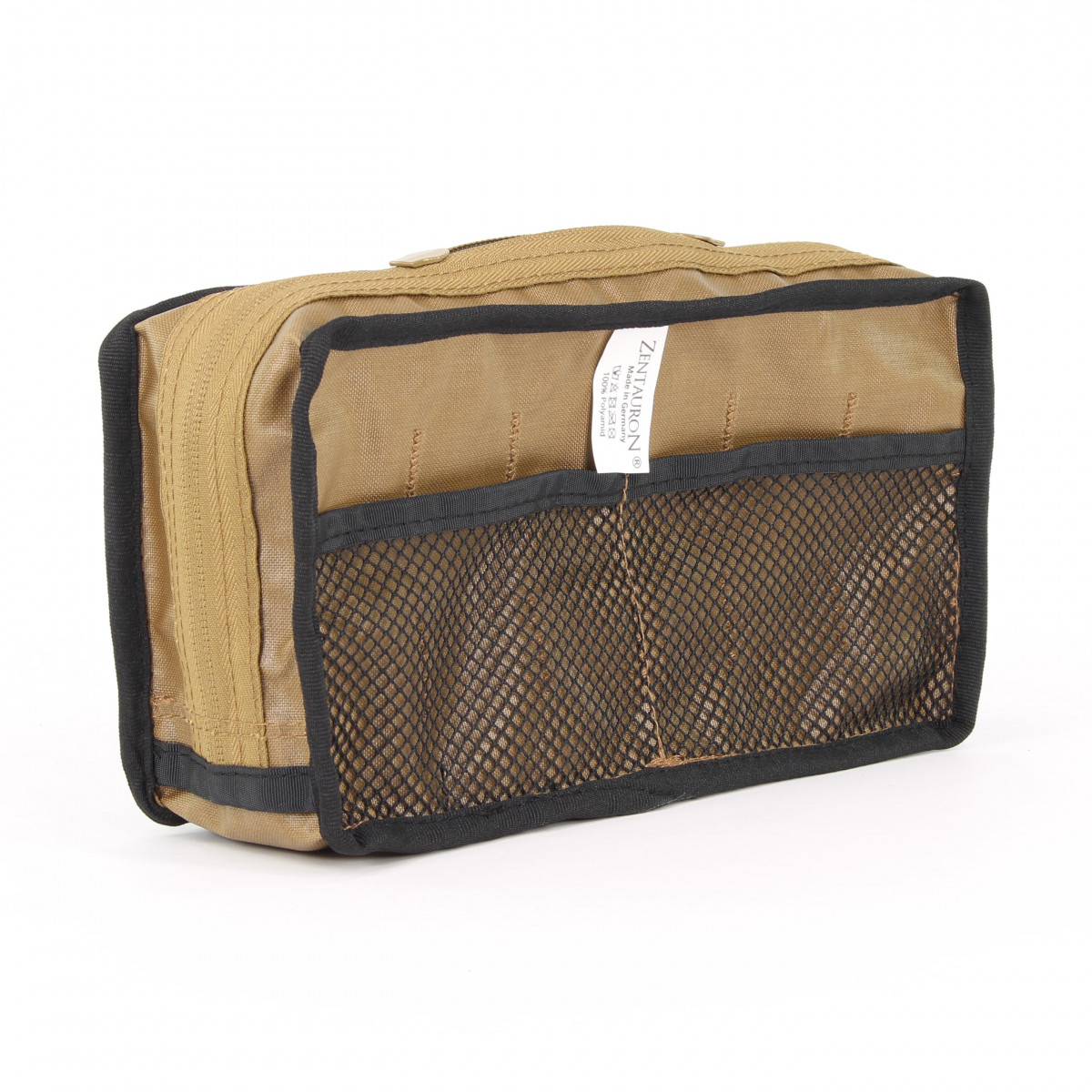 Horizontal multi-purpose pouch in coyote