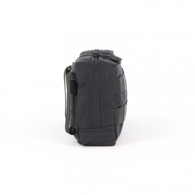 Horizontal multi-purpose bag in black