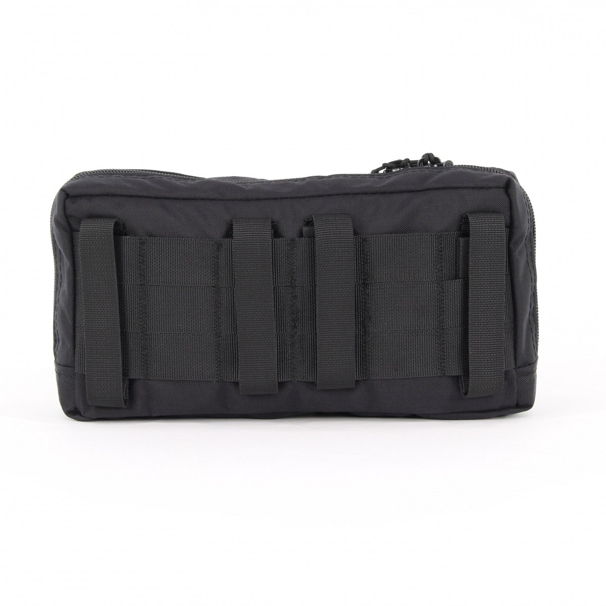 Horizontal multi-purpose bag in black