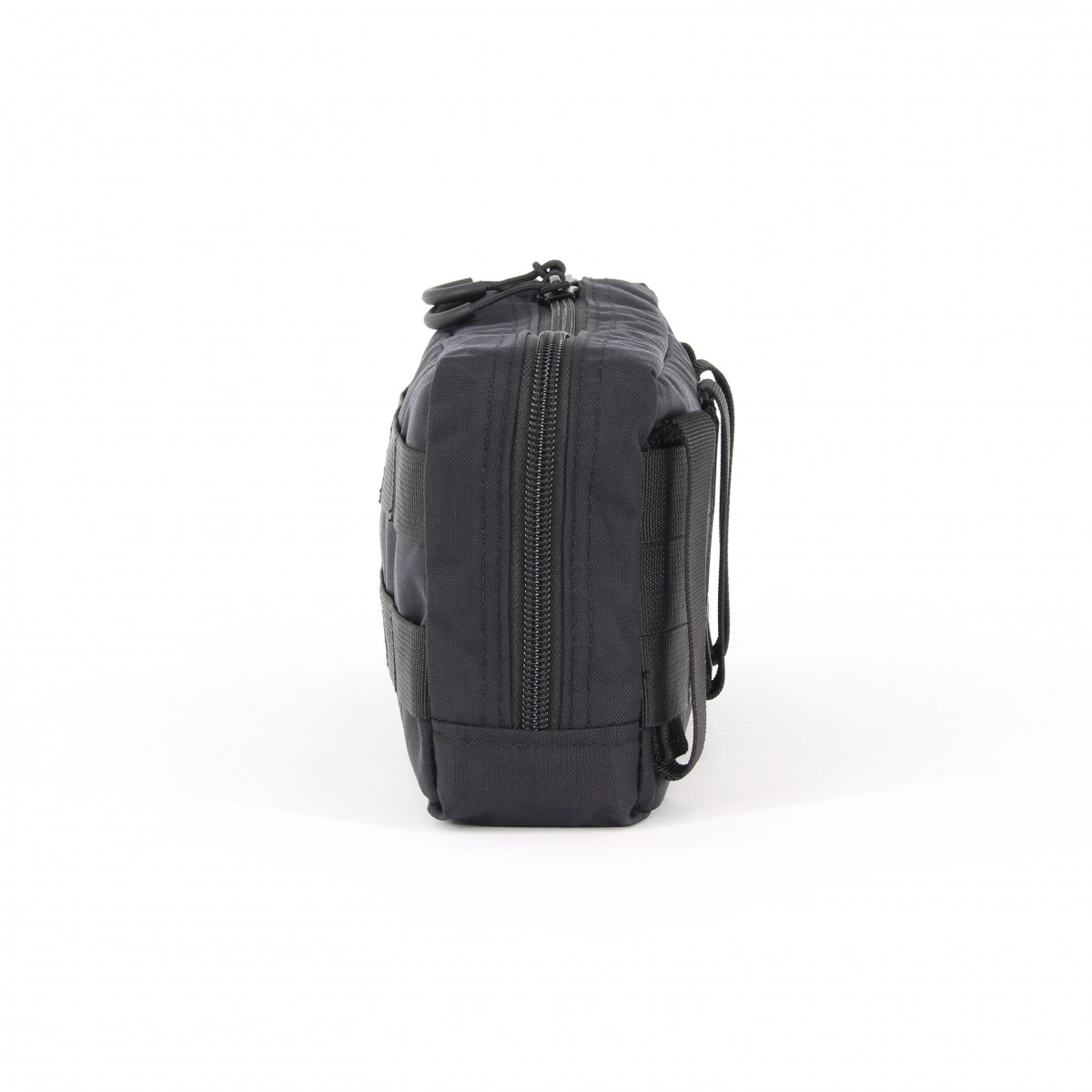 Horizontal multi-purpose bag in black