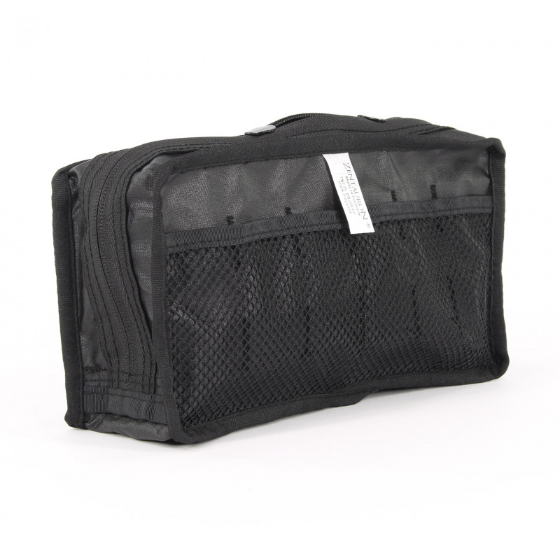 Horizontal multi-purpose bag in black