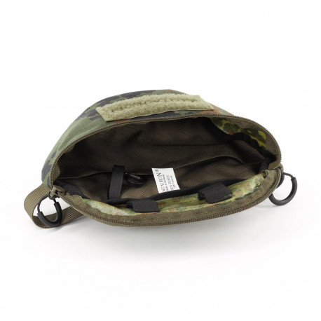 Tactical hip bag in camouflage