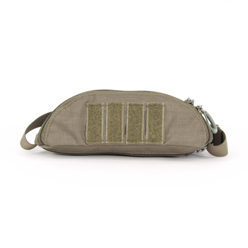 Sac banane tactique en gris pierre-olive