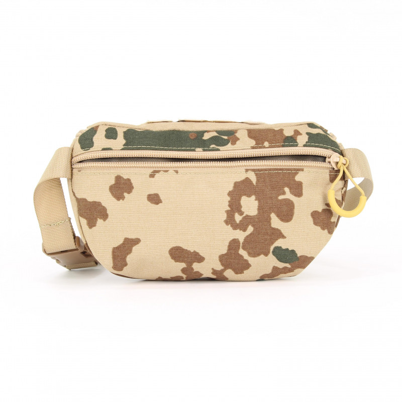 Tactical waist bag in tropical camouflage