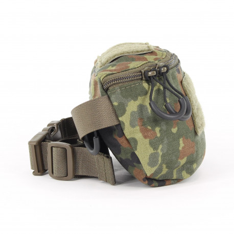 Tactical hip bag in camouflage