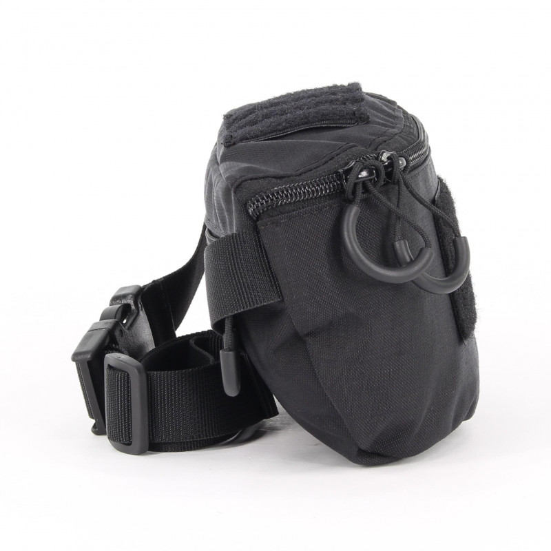 Tactical hip bag in black