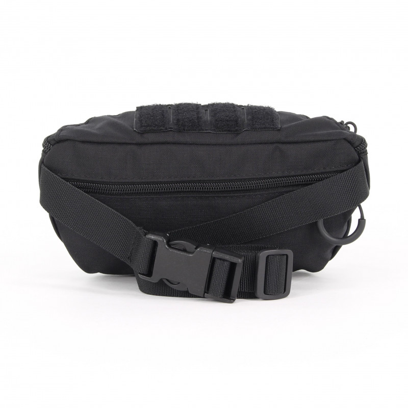 Tactical hip bag in black