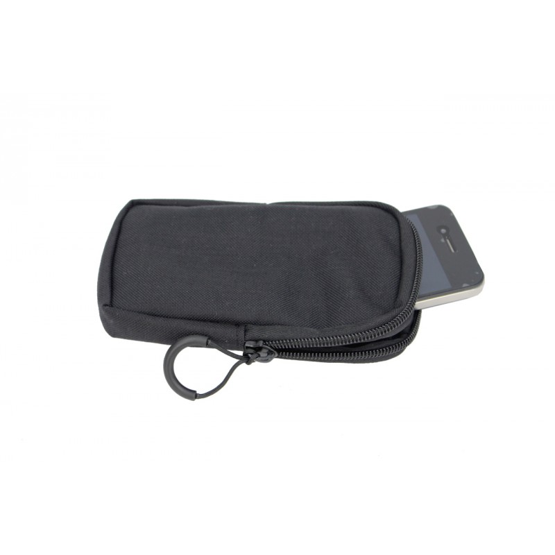 Smartphone pouch for attaching to tactical equipment