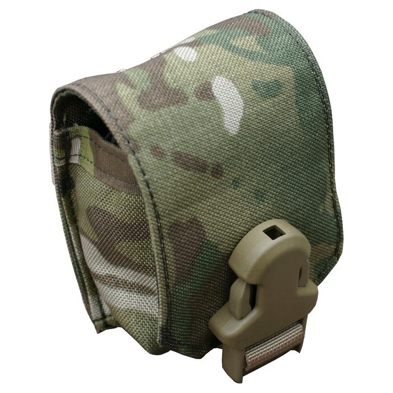 Hand grenade pouch for blast and fragmentation grenades DM51