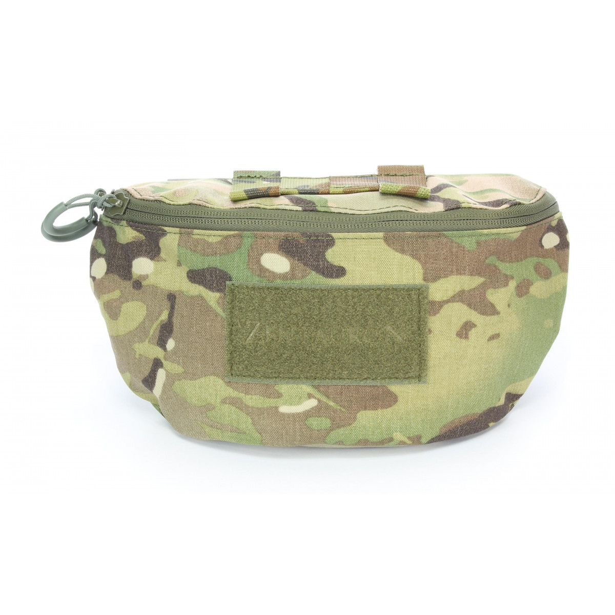 Drop down pouch for plate carrier with compartment for soft ballistics